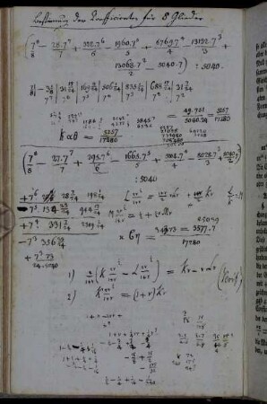 Formeln zum arithmetisch-geometrischen Mittel (Werke X,1:179)