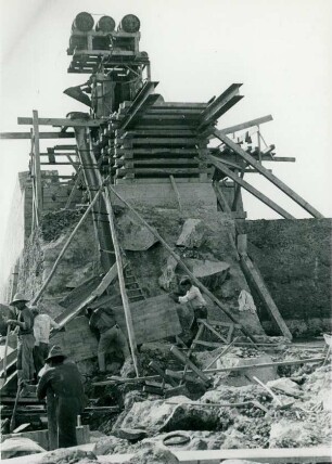 Hafenbau Ponta Delgada Azoren, Portugal, 1937-1943