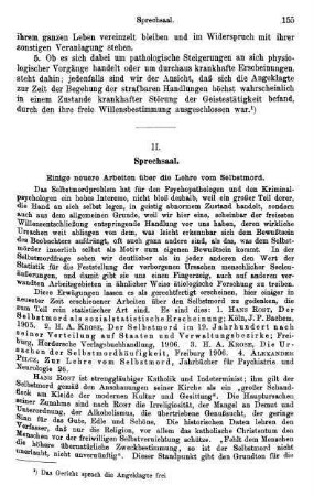 155-175, II. Sprechsaal