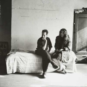 Der Fotograf Robert Frank und seine Frau Mary, geborene Lockspeiser