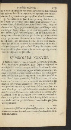 Symbolum XXXVIII.