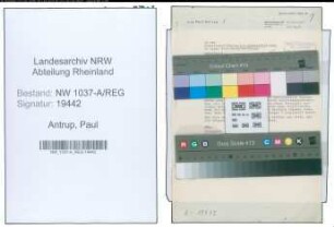 Entnazifizierung Paul Antrup , geb. 00.00.0000 (Ingenieur)