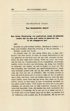 Hoofdstuk XXIII. Een fantastische satyre.