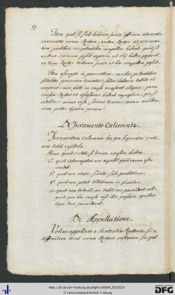 [S. 10] De appellatione