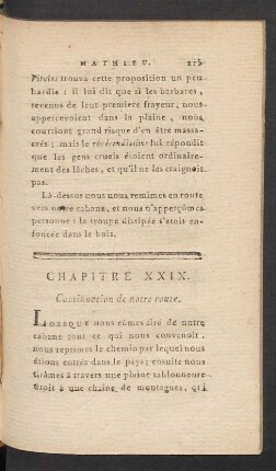 Chapitre XXIX. Continuation de notre route