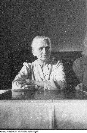 I. oder II. Landesparteitag der SPD. Thümmel, Elise, SPD-Funktionärin, Landtagsabgeordnete, 1945/46.