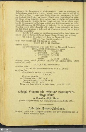 Indirecte Steuer-Erhebung