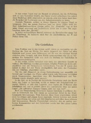 Die Geistlichen