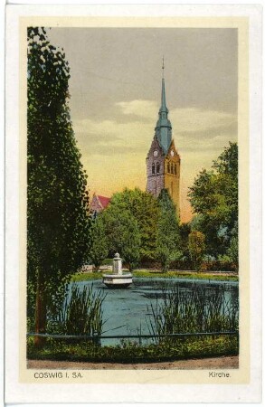 Coswig. Kirche