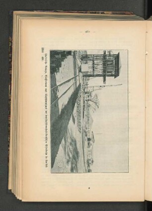 Elektrische Anlage, Wasserturm und Maschinenhaus der detusch-südwestafrikanischen Eisenbahnin Karibib