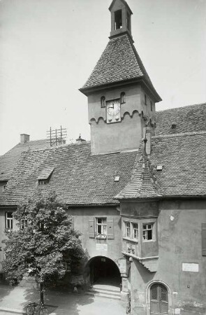 Marktredwitz, Rathaus : Marktredwitz. Rathaus, Hauptstraße 29. Straßenansicht
