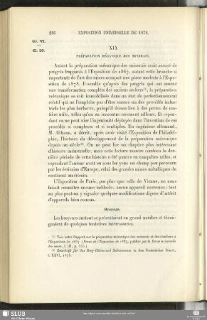 XIX Préparation Mécanique Des Minerais