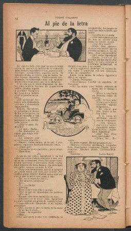 Al pie de la letra : Firmas italianas