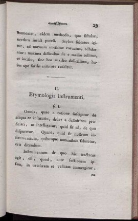 II. Etymologia instrumenti.
