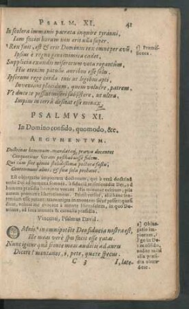 Psalmus XI. - Psalmus XX.