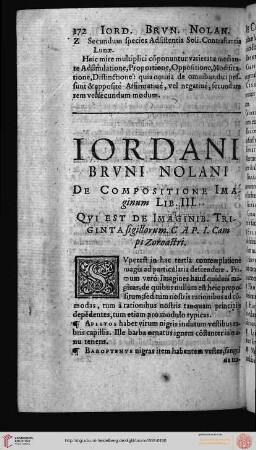 De Compositione Imaginum liber III