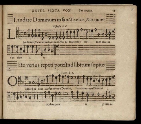 Laudate Dominum in sanctis