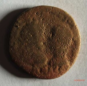 Römische Münze, Nominal Bronzemünze, Prägeherr Septimius Severus, Prägeort nicht bestimmbar, Original
