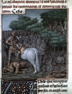 Des cas des nobles hommes et femmes — Valerian, Folio 276recto