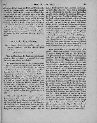 Kiene, A.: Der römische Bundesgenossenkrieg. Nach den Quellen bearbeitet. Leipzig: Weidmann 1845 (Beschluss von Nr. 157)