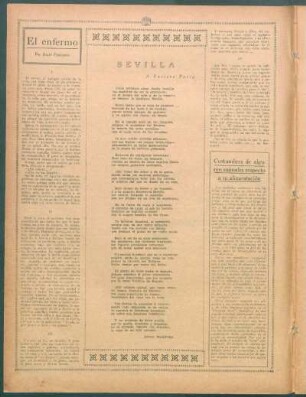 Sevilla : A Enrique Parra