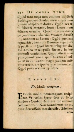 Caput LXI.-LXIX. [LXX.]