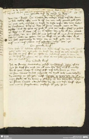 97r: Formular für eine Vollmacht (Überschrift: Ein gewaltz brieff)
