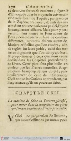 Chapitre CXII