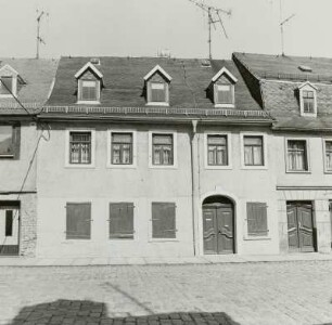 Glauchau, Wohnhaus, Straßenfront