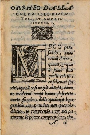 Le Piacevoli Notti Di M. Giovanfrancisco Straporola da Carauaggio : Nelle Quali Si Contengono le fauole con i loro enimmi da dieci donne, & duo giouani raccontate, cosa diletteuole, ne piu data in luce, [1]