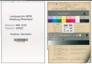 Entnazifizierung Hermann Koehne , geb. 27.10.1896 (Kesselmeister)