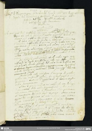 [Faszikel 13: Brief des Simon Arnauld de Pomponne an einen unbekannten Empfänger]
