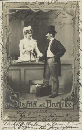 Siegfried und Brunhilde.