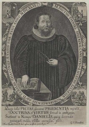 Bildnis des Justus Daniel Heering