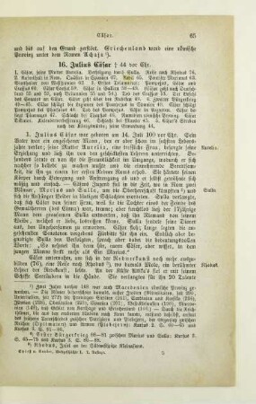16. Julius Cäsar