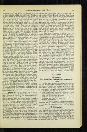 Satzungen des Katholischen Lehrervereins Hildesheim