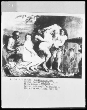Diana und Nymphen von Satyrn beim Bade überrascht