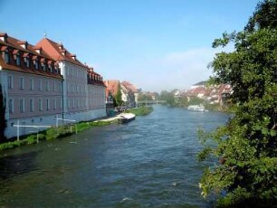 Bamberg: Regnitz mit Uferbebauung