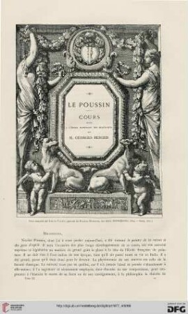 3: Le Poussin : cours donné à l'école nationale des beaux-arts, [1]