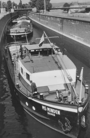 Schleppzugschleuse Hameln/Weser