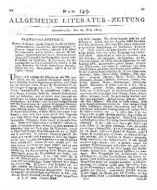 Magazin für die Wundarzneiwissenschaft. Bd. 3, St. 1-2. Hrsg. v. J. Arnemann. Göttingen: Vandenhoeck & Ruprecht 1801-02 Auch u. d. T.: Allgemeines Magazin für die Wundarzneiwissenschaft