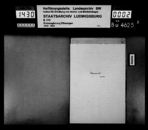 Bildung und Verwaltung von Schulfonds, OA Gaildorf