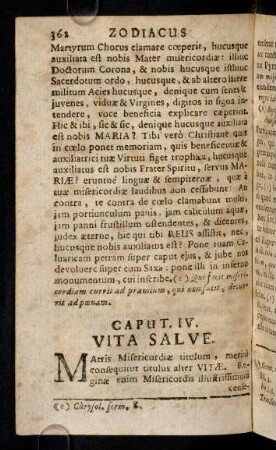 362-496, Caput IV.