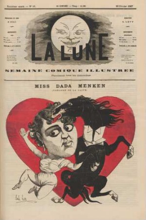 Miss Dada Menken (Théatre de la Gaité)
