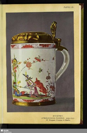 Humpen. Höroldtsche Periode. 1725-1730
