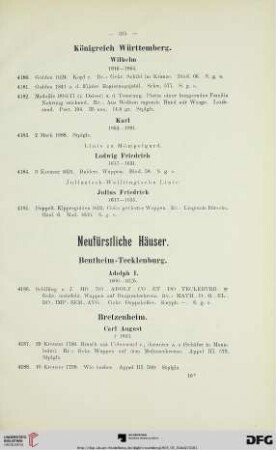 Neufürstliche Häuser (Nr. 4186-4575)