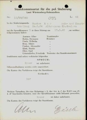 Rau, Gustav