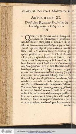 Articulus XI