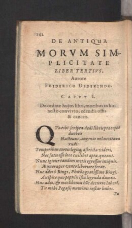 Liber Tertius.