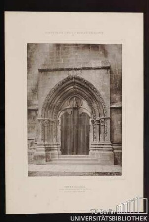 Obermarsberg Stadtpfarrkirche S. Nicolai Portal zum südlichen Seitenschiff
